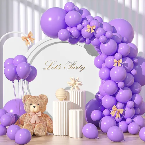 Miniatura 28 de Kit de arco de globos rojo brillante de 135 piezas de diferentes tamaños de 18, 12, 10 y 5 pulgadas, decoraciones de fiesta de color rojo para baby