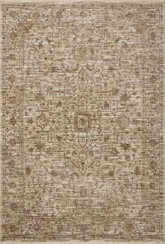Miniatura 2 de Loloi Sorrento Collection SOR-01 - Alfombra de pasillo Bark/Natural, 2'-7" x 10'-0" Corteza / Natural