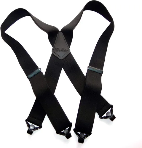 Holdup - Tirantes de la serie Outdoorsman de 2 pulgadas de ancho para hombre con plástico compuesto patentado por EE. UU