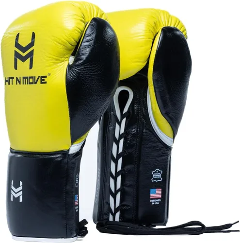 Miniatura 15 de HIT N MOVE Süvari - Guantes de boxeo de crin con , guantes de boxeo con cordones para hombre, equipo de boxeo, guantes de MMA para hombre, guantes
