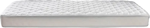 Miniatura 9 de Protector de colchón acolchado impermeable tamaño individual para colchón de aire, suave y silencioso, con bolsillo elástico, color blanco
