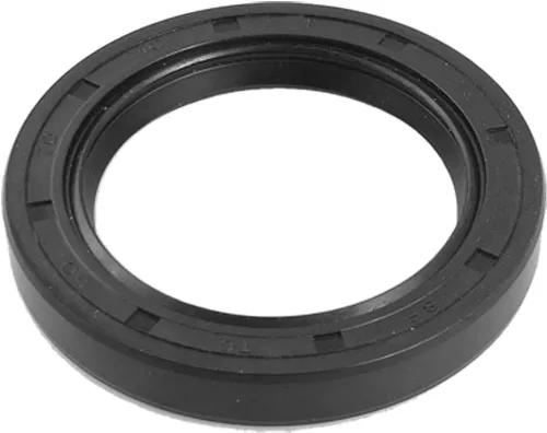 Miniatura 26 de uxcell Caucho doble de los labios del sello de aceite del eje rotatorio métrico 49.2x82.0x16.4 ft m TC, negro