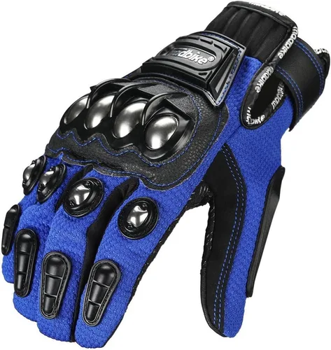 Miniatura 12 de ILM - Guante de aleación de acero con pantalla táctil para bicicleta, motocicleta, deportes motorizados y carreras
