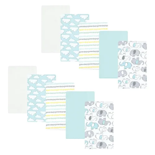 Miniatura 240 de Hudson Baby - Paños unisex de franela de algodón para bebé, bosque, talla única