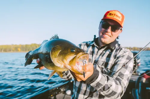 Miniatura 3 de Northland - Cabeza de plantilla de aparejos de pesca de meltinador Underspin, plantilla de pesca de lubina premium para cebos de natación