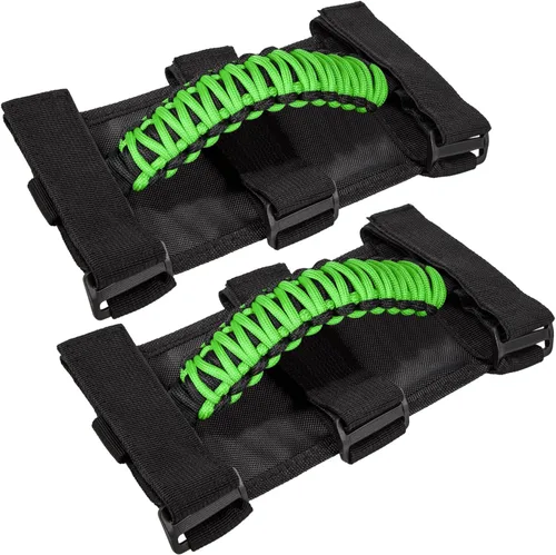 Miniatura 26 de Asas de agarre para Jeep Wrangler JK JKU JL JLU TJ YJ Sports Sahara Freedom Rubicon Unlimited Gladiator JT 1955-2023 UTV ATV Accesorios Premium 550