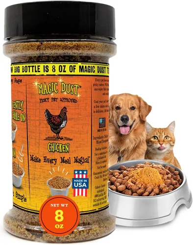 Miniatura 16 de Magic Dust - Decoración de carne seca de cordero con una sola proteína para perros y gatos, mejora el sabor y eleva la emoción de la hora