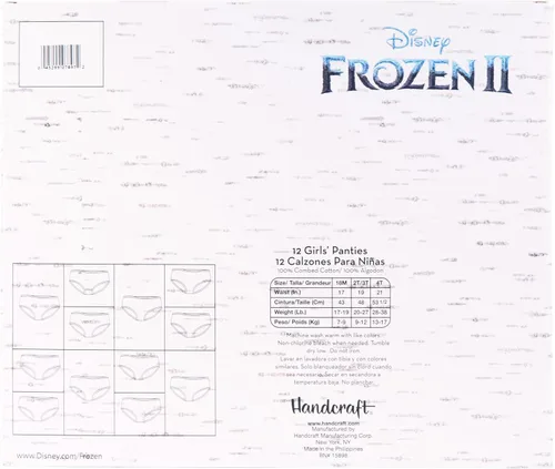 Miniatura 7 de Disney baby-girls Frozen 12-days Advent Underwear, Available in Sizes 2/3t, 4t, 6 and 8