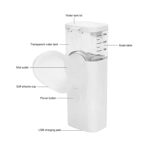 Miniatura 6 de Vaporizador de ojos con carga USB, espray de cuidado de mano para el cuidado de los ojos, máquina de limpieza hidratante portátil para mujeres