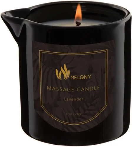 Miniatura 9 de MELONY Vela de masaje Suavizante suave para piel nutrida, hidratada y equilibrada 8.1 oz (ron de piña)