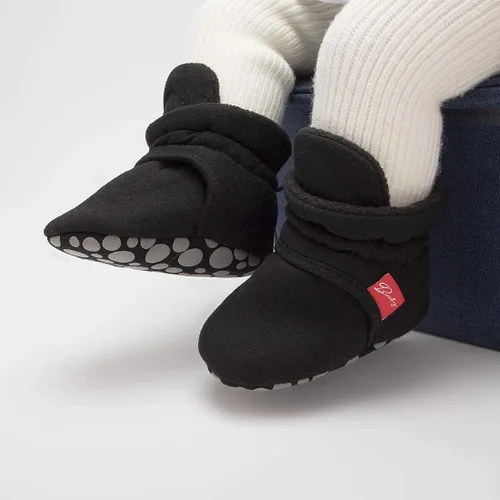 Miniatura 93 de Sawimlgy - Botines de algodón antideslizantes para recién nacido, con agarre, para cuna o para el invierno