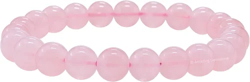 Miniatura 35 de Amazing Gemstone Pulsera de cristal para mujeres y hombres, pulsera de cristal curativo de protección, pulsera elástica con cuentas de piedras