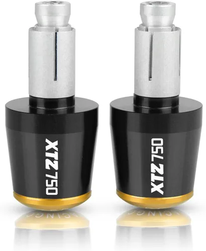 Miniatura 7 de Motocicleta para XTZ750 XTZ 750 1989-1996 1995 1994 1993 7/8 pulgadas 0.866 in Motocicletas Agarres de mano Manillar Tapón Tapón de manillar Azul