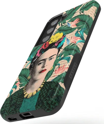 Miniatura 3 de Casely Funda para Galaxy S22 Plus Encuentra tu musa Retrato de Frida Kahlo Diseño protector audaz