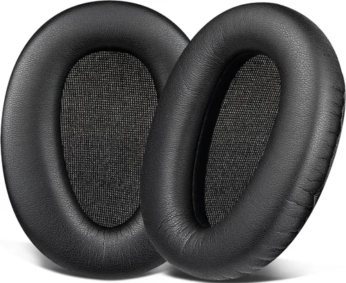 SOULWIT Almohadillas para auriculares Sony WH-CH700N/MDR-ZX780/MDR-ZX770/MDR-10R, piel de proteína suave, espuma de alta densidad, color negro