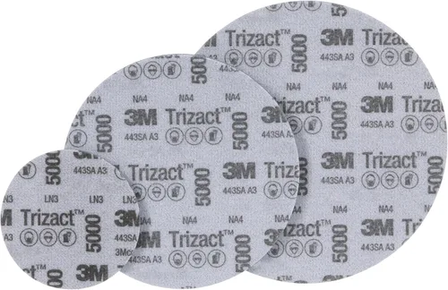 Miniatura 12 de 3M (30662) Hookit Trizact 6" 5000 disco de espuma tipo Grit