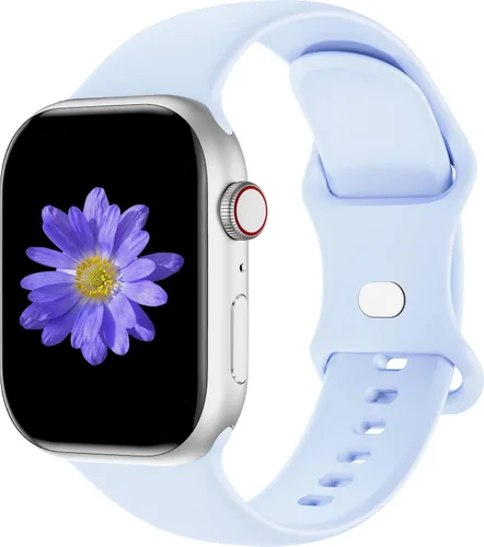 Miniatura 26 de Correas deportivas compatibles con Apple Watch de 1.65, 1.73, 1.77, 1.77, 1.61, 1.49, 1.57 y 1.73 pulgadas, para mujeres y hombres, correa de Luz