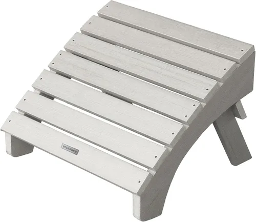 Miniatura 9 de highwood AD-OTL1-WAE Adirondack - Otomana plegable Whitewash Encalar