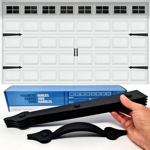 Miniatura 13 de Ventanas magnéticas fuertes y brillantes para puerta de garaje (tamaño pequeño), se ven como paneles de ventana reales, paneles sintéticos, fáciles