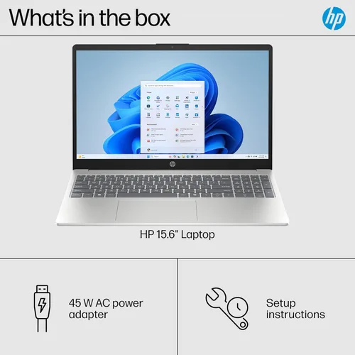 Miniatura 9 de HP Laptop FHD de 15.6 pulgadas con pantalla táctil 2026, Intel i5-1334U, 8 GB de RAM, SSD de 512 GB, batería de larga duración, portátil