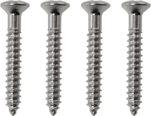 Miniatura 7 de Tornillos de montaje para anillo de recogida, 60 unidades, 0.098 x 0.709 in, color negro, para guitarra avellanada Humbucker, tornillos de montaje