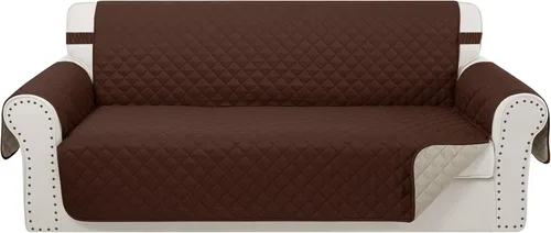 Miniatura 40 de Fundas para silla reclinable, reversible, funda de sofá para mascotas, protector de muebles para niños perezosos