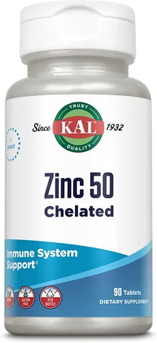 Miniatura 19 de KAL Zinc liposomal de 30 mg, suplemento para función celular y apoyo inmunológico, suplementos de zinc de absorción mejorada, vegano, sin gluten