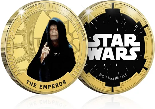 Miniatura 11 de FANTASY CLUB Colección oficial de monedas de la trilogía original de Star Wars Juego premium de 6 monedas Edición limitada certificada