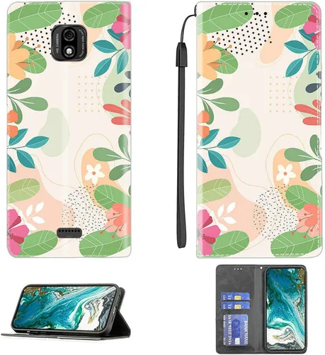 Miniatura 222 de Funda para Moto One Zoom compatible con Motorola One Zoom Phone Case Flip Stand Cover Magnetic Close YHD