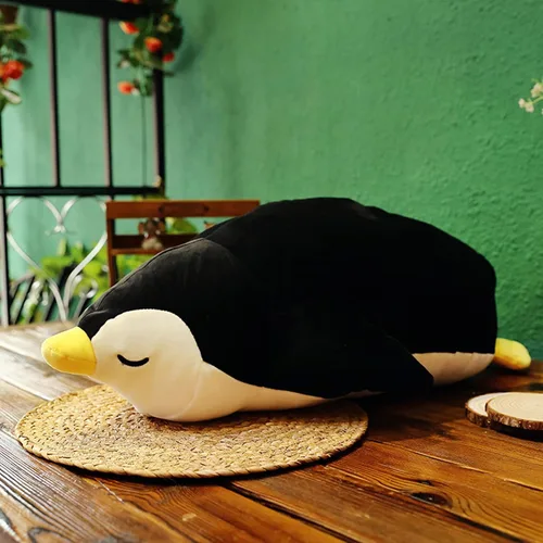 Miniatura 2 de Juguetes de peluche de pingüino emperador, lindos animales de peluche, almohada para abrazar y almohada de regalo para niños o amantes