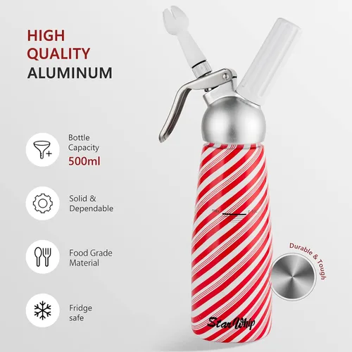 Miniatura 4 de Una variedad de piezas de repuesto y accesorios para dispensador de crema batida - Soporte para cargador de crema de repuesto (plástico)