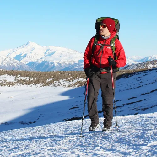 Miniatura 7 de Tacos de hielo para niños, crampones para niños, botas y zapatos de senderismo para niños, tacos de tracción antideslizantes de acero inoxidable