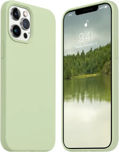Miniatura 9 de JELE Funda a prueba de golpes diseñada para iPhone 11, funda de teléfono de silicona líquida con [forro de microfibra suave antiarañazos]