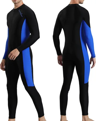 Miniatura 12 de OMGear Piel de Buceo para Mujeres y Hombres Traje de Esnórquel de Cuerpo Completo Traje de Baño de Secado Rápido Delgado Traje de Buceo Protección