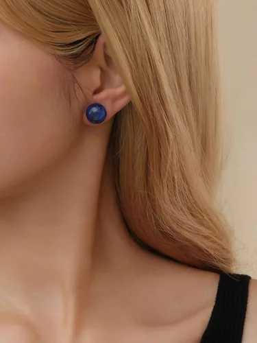 Miniatura 11 de Aretes de jade para mujer, hipoalergénicos, hechos a mano, joyería de jade verde real para mujeres y hombres, regalo para aniversario, graduación