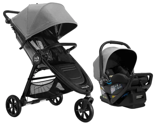Miniatura 9 de Baby Jogger Carriola doble City Mini GT2 para todo terreno, Color Negro Azabache