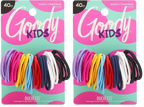 Miniatura 12 de Goody Elásticos Ouchless para niñas, 0.08 pulgadas, 72