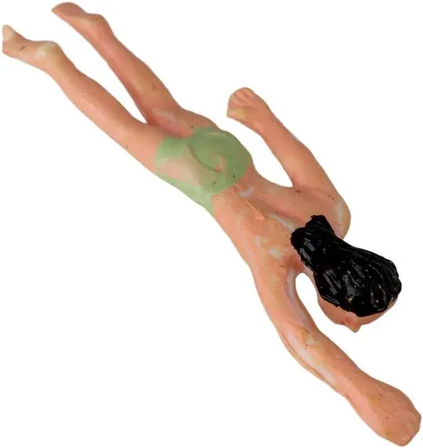 Miniatura 5 de 1:75 Multicolor ABS sin pintar en miniatura Beach People Figures Mini People Pack de 20