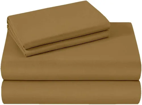 Miniatura 107 de Shreem Linen Olympic - Juego de sábanas tamaño Queen de 66 x 80 pulgadas, 100% algodón egipcio, juego de ropa de cama de 4 piezas, se adapta a Azul