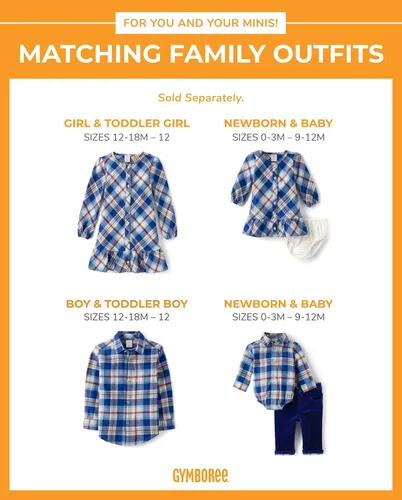 Miniatura 32 de Gymboree Vestidos elegantes de manga corta para niñas y niños pequeños