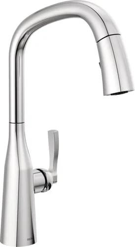 Miniatura 17 de Delta Grifo Stryke VoiceIQ de cocina sin contacto con rociador extraíble, grifo inteligente, Alexa y Google Assistant activado por voz, grifo