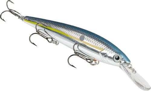 Miniatura 21 de Strike King KVD Jerkbait profundo señuelo de pesca de 3 ganchos, 3/5 onzas, 4.75 pulgadas Sexy Shad