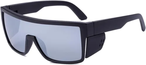 Miniatura 19 de Gafas de sol polarizadas de seguridad UV400 con certificación ANSI Z87.1 Espejo azul claro