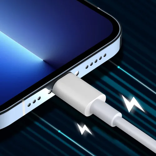Miniatura 5 de JJCALL - Cable USB C a Lightning de 1 m [Certificado Apple MFi], cable de carga rápida para iPhone, USB-C, suministro de energía, cable de carga