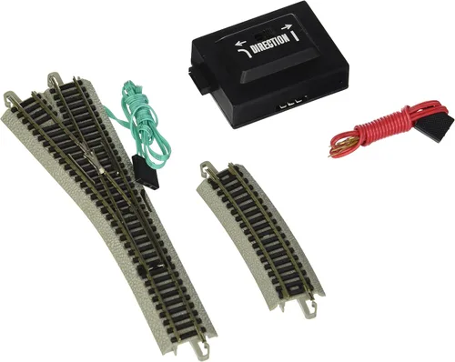 Miniatura 3 de Bachmann Industries E-Z Track 4 Turnout - Izquierda (1/tarjeta) Escala N
