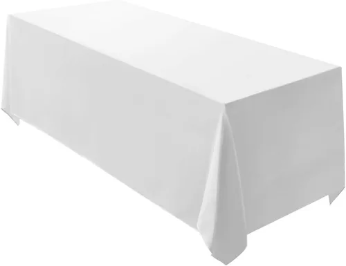 Miniatura 12 de Surmente Mantel cuadrado para mesas cuadradas o redondas, 100% poliéster, 52 x 52 pulgadas, mantel para bodas, banquetes o restaurantes (negro)