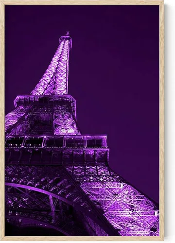 Miniatura 36 de HAUS AND HUES Arte de pared morado - Pósteres estéticos para habitación, decoración de pared morada para dormitorio, pósteres estéticos para Turvy