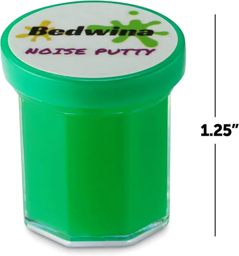 Miniatura 3 de Mini masilla de ruido – (paquete de 48) slime para fiestas de lodos para niños de todas las edades, niños y niñas, masilla de ruido tonto de neón a