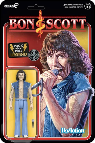 Miniatura 11 de Super7 Dimebag Darrell Figuras de Reacción Ola 01 - Dimebag Darrell (Culprit) Figura de Acción