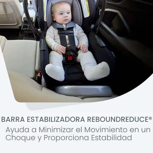 Miniatura 7 de Britax Willow Brook S+ Sistema de viaje para bebé, asiento de automóvil infantil y cochecito combinado con Base Alpine, tecnología ClickTight, Ónix
